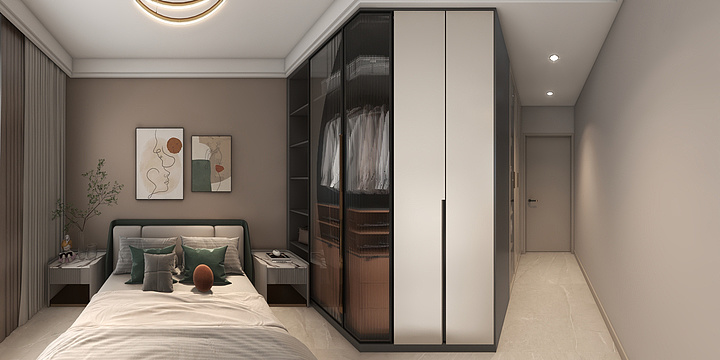 尚美空间艺术设计-现代简约-装修设计方案