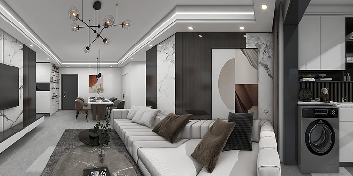 设计琳大-清风装饰——恒大江湾-装修设计方案