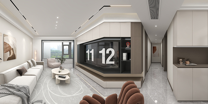 DESIGN一W-金海铂樾22-704蔡总-装修设计方案