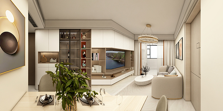 永不言弃alb-水畔兰庭903-装修设计方案