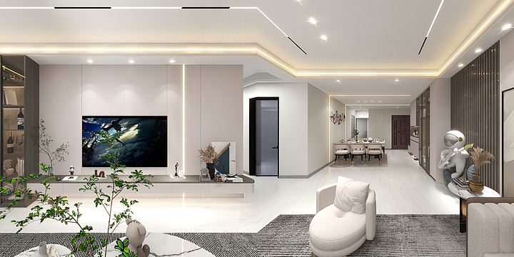 盛为设计~梅姐-威信县豪达装饰—正荣4栋1201-装修设计方案