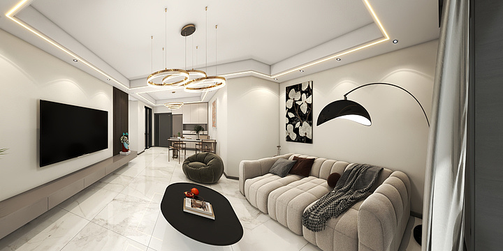 星火设计Mmm-宏屹上院8-2-202-装修设计方案