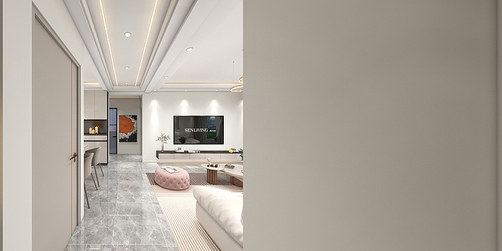 张国辉-中诚明君三室-装修设计方案