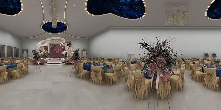 钧学装饰-宴会厅-装修设计方案
