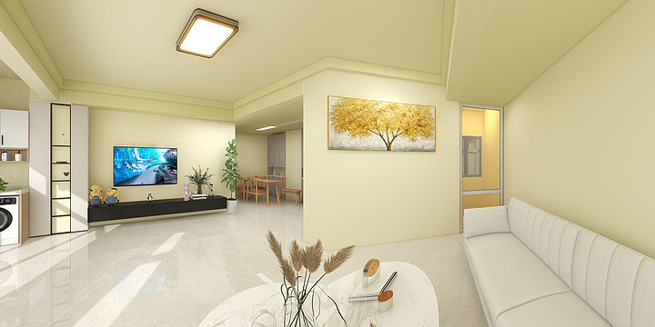 李爽15503996644-恒信花园1号楼1单元4楼-副本-装修设计方案