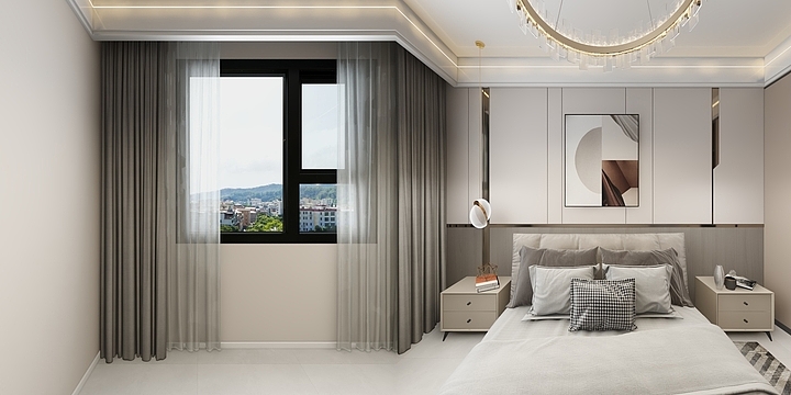 设计师张彩龙-熙悦园2-2-1803-装修设计方案