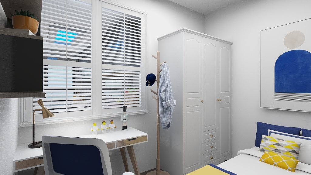 未来yang-海霞新苑  北欧风格无吊顶装修-装修设计方案