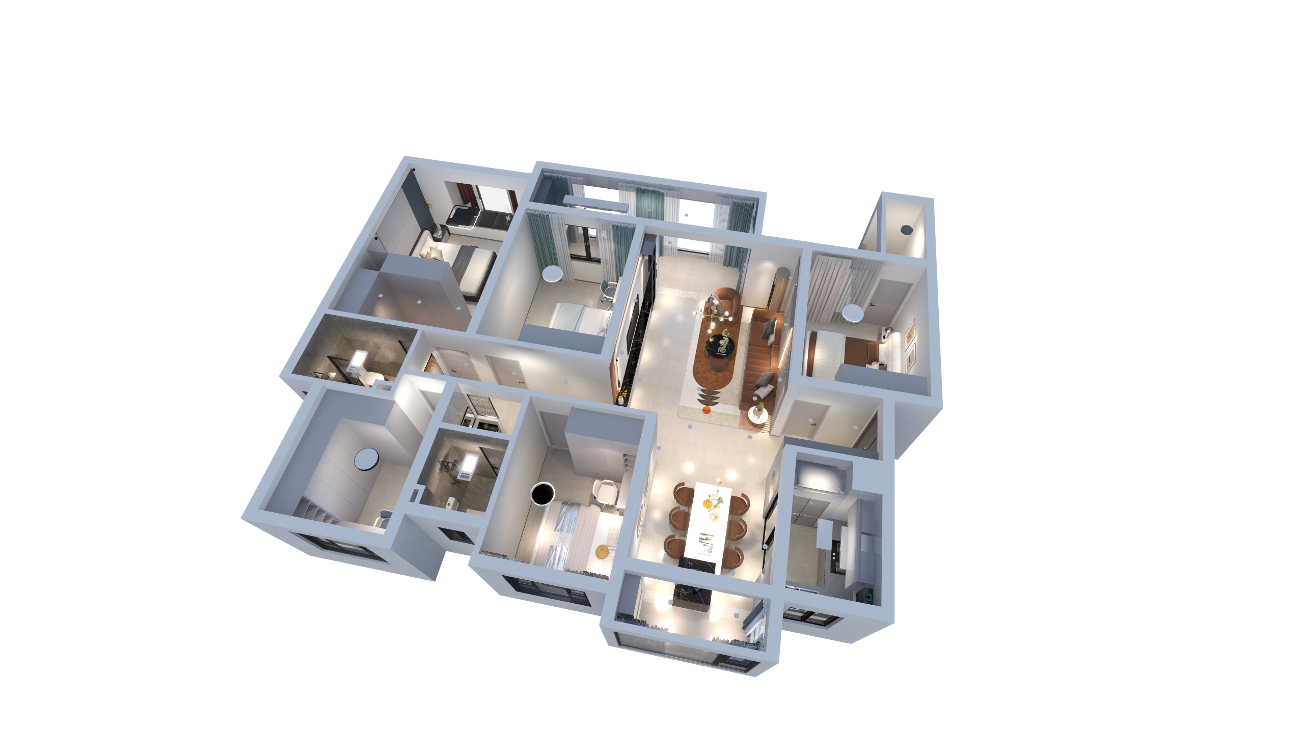 大熊-设计-百色滨江半岛-装修设计方案