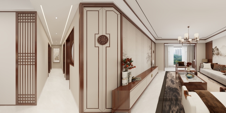 DLsyshUe-盛世第一城20-2601-胡桃-装修设计方案