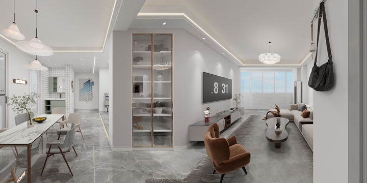 温度感-姜家村公寓-装修设计方案