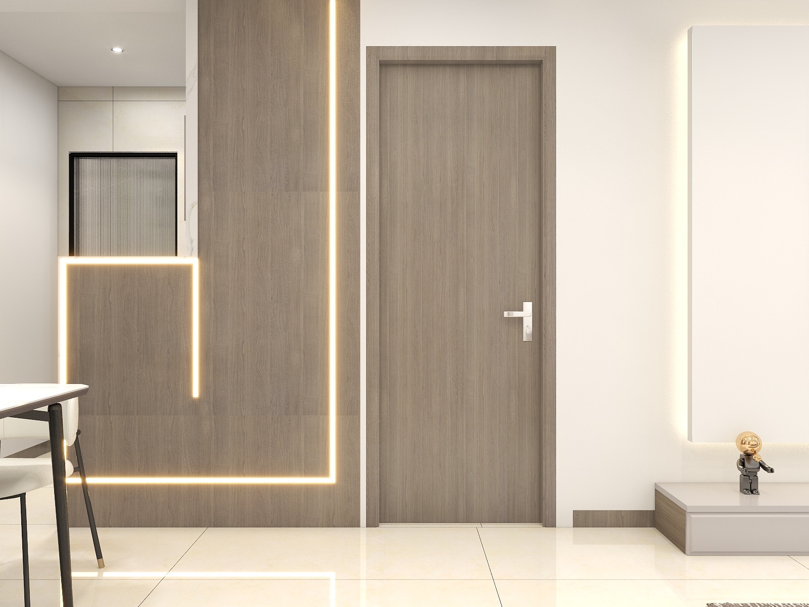 杺阳-绿地东北亚国博城95㎡3室-装修设计方案