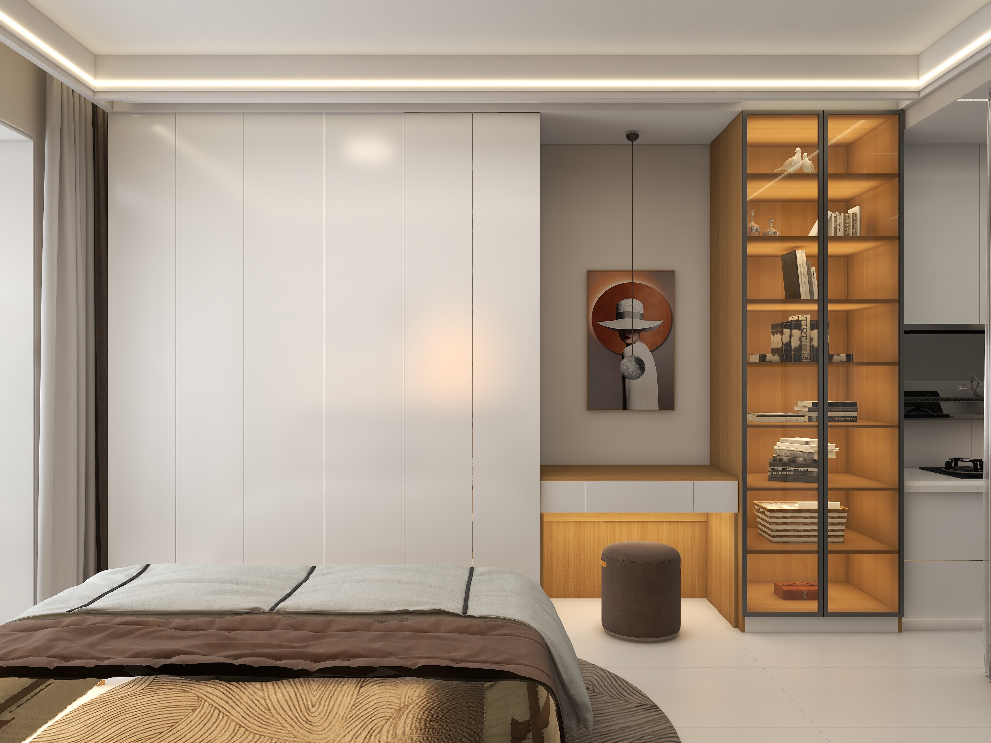 全案设计钦-阳光.溪山春晓-小窝落地装修效果图