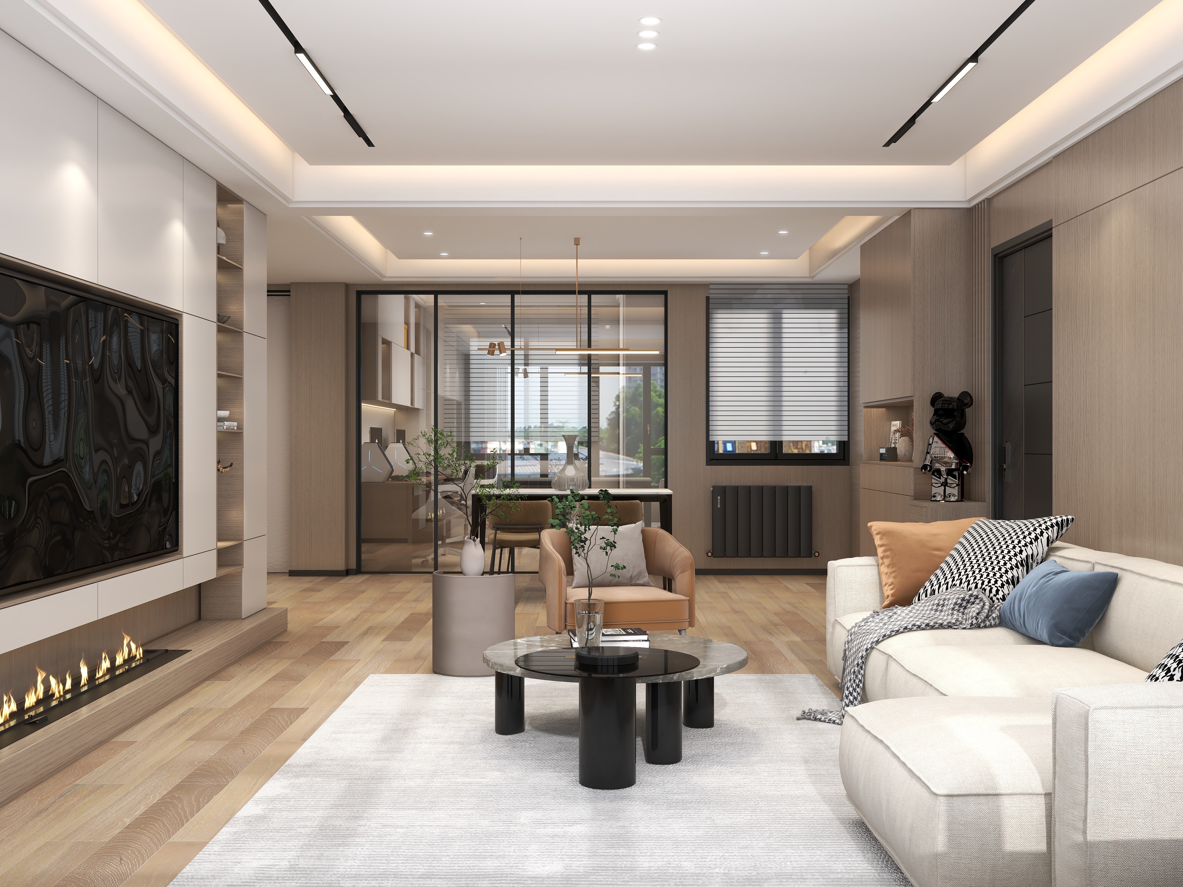 李佳洋-极简风装修效果图