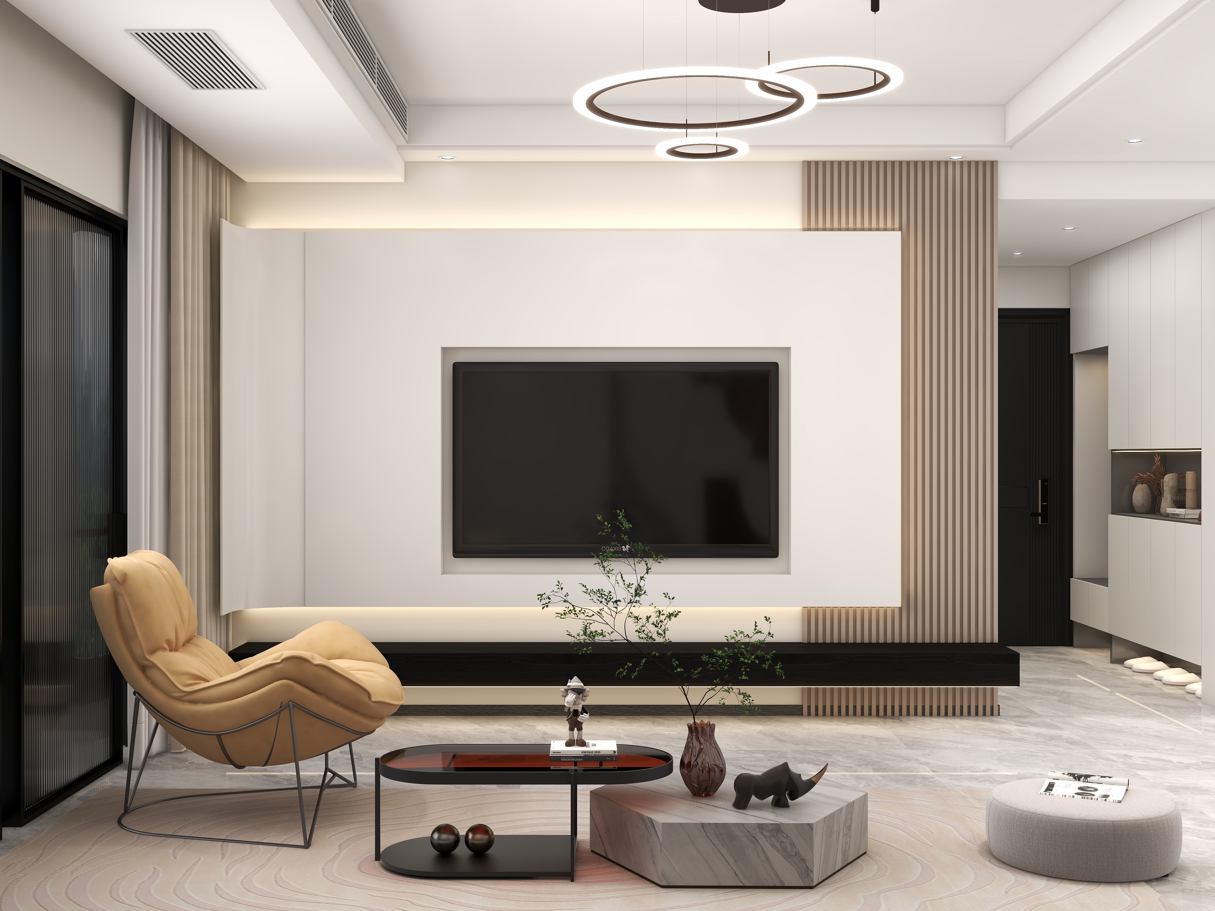 李佳洋-现代轻奢装修效果图