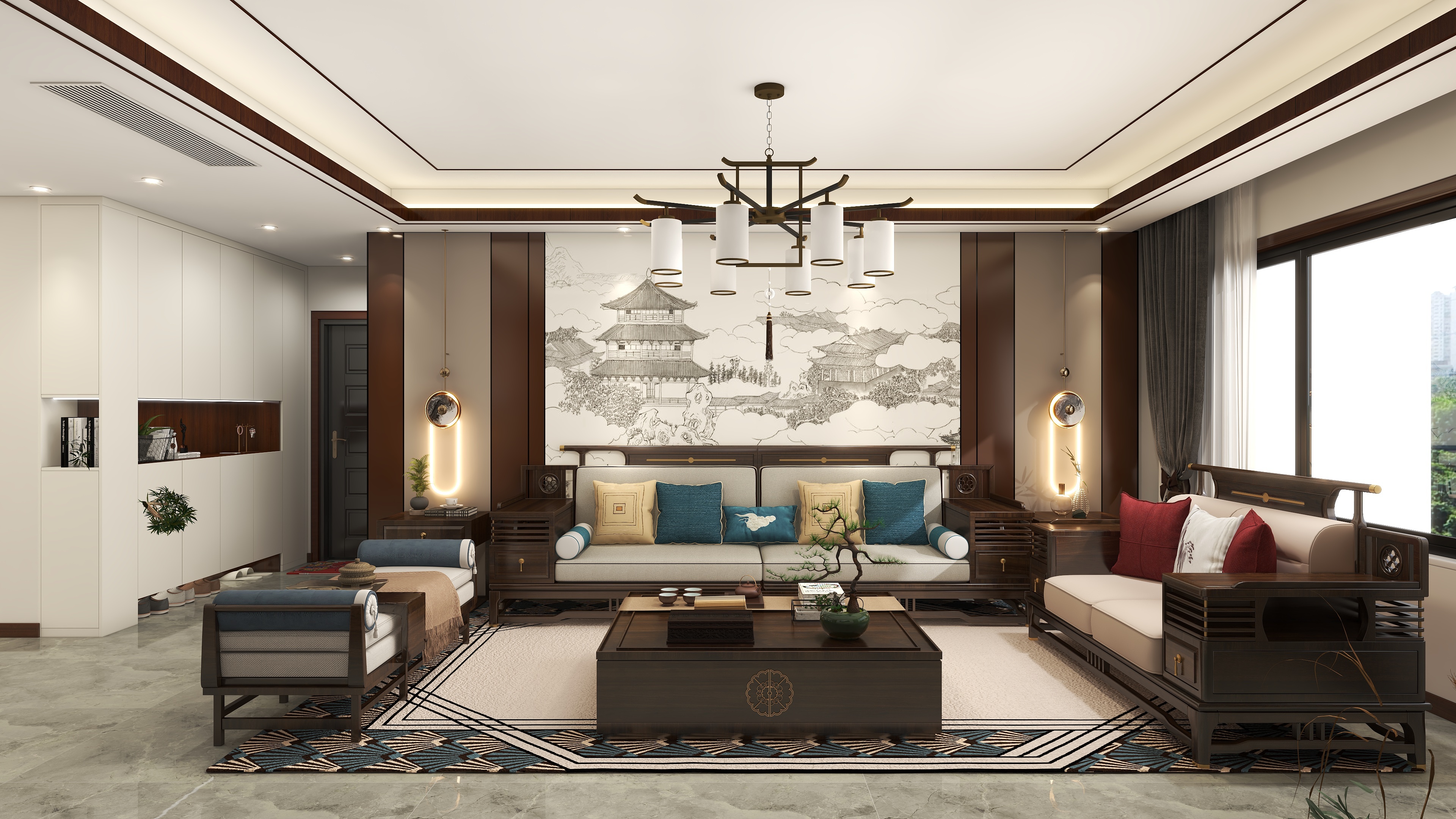 品匠装饰日月-观天下7-2-902.dwg-装修设计方案