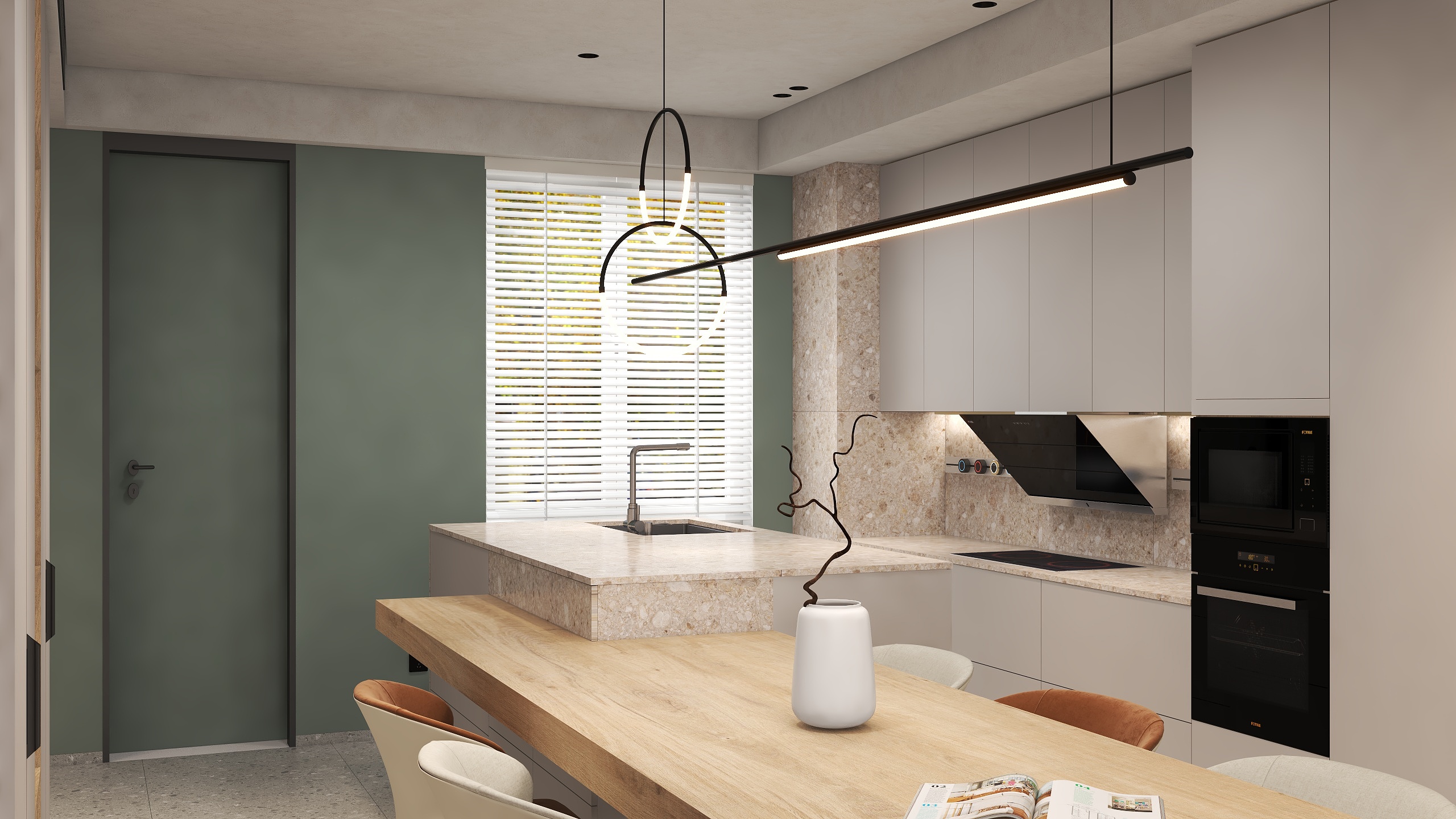 设计狂魔刘-极简大平层-装修设计方案