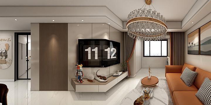 永不言弃alb-70㎡1室-装修设计方案