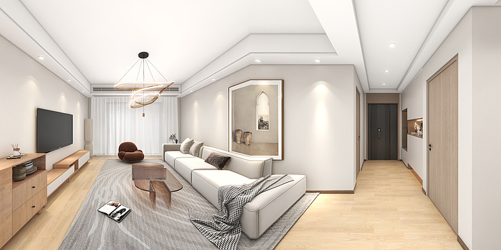 設计师一李想-宏维天地-现代风格-装修设计方案