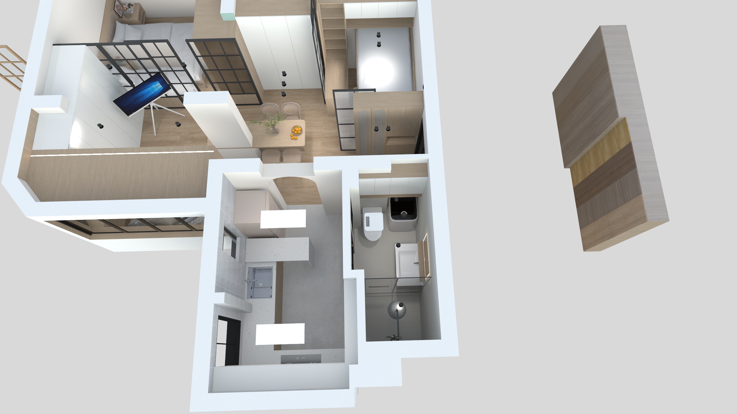 光影工作室-三林 - 侘寂-副本-副本-副本-装修设计方案