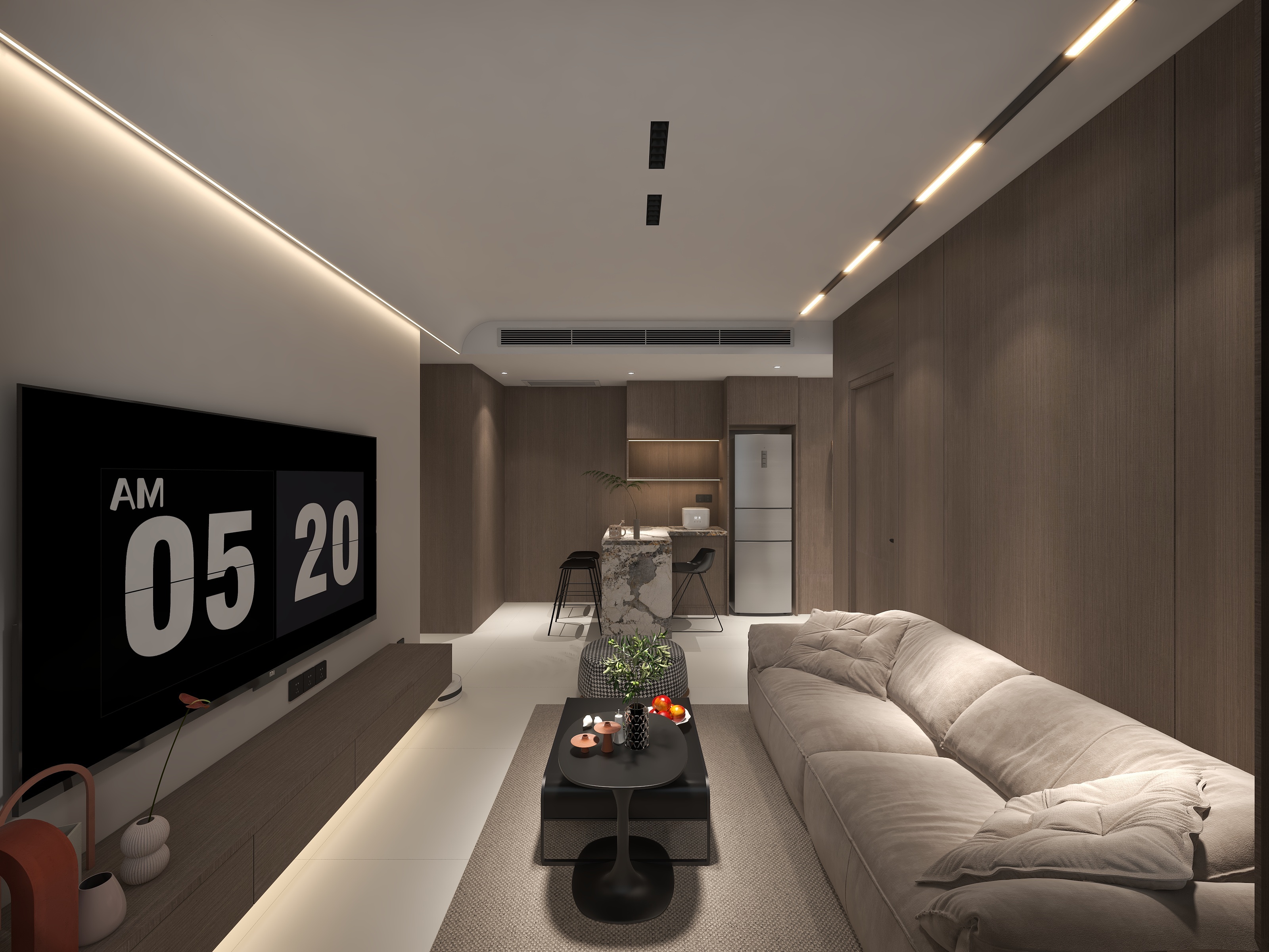 有鱼吃余-上东城-装修设计方案