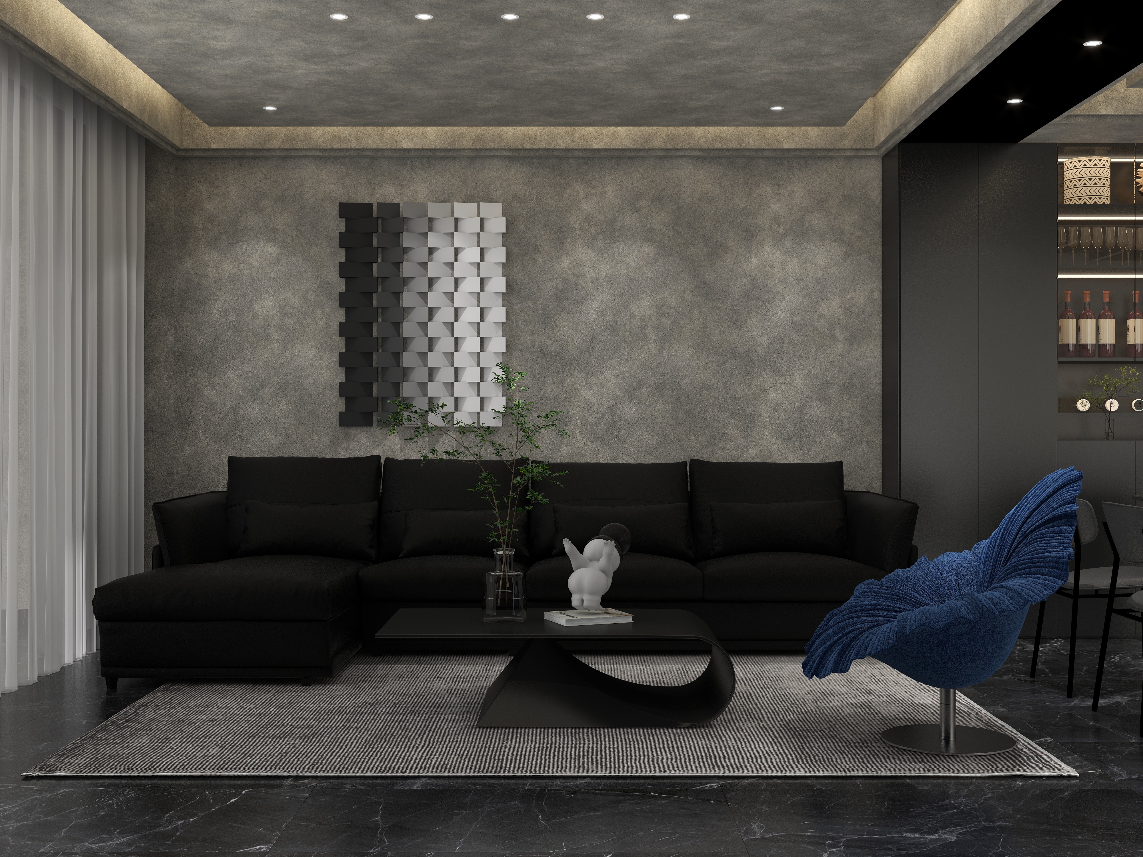 卓佳乐-保利东湾55㎡-装修设计方案