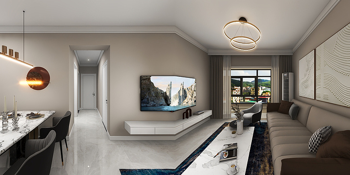 马里奥怎么还在修管道-龙城天悦-装修设计方案