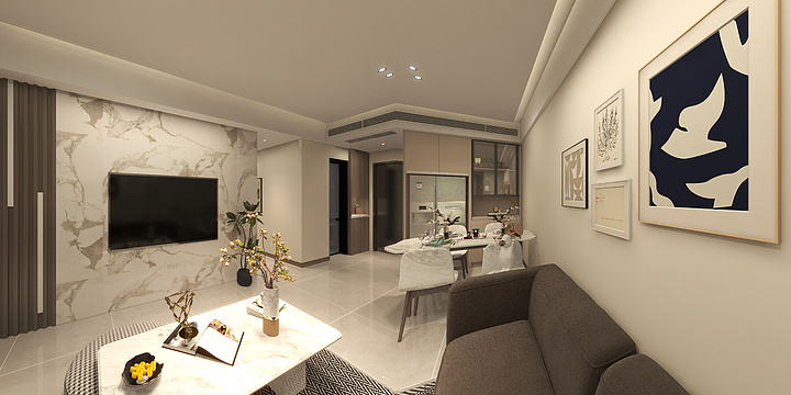 Interior3Design-金渠国风苑-装修设计方案