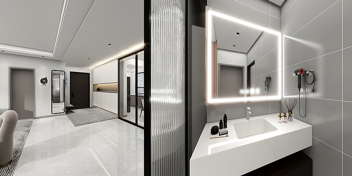 卓兴泰装饰工程有限公司-金房公馆9-1-301-装修设计方案