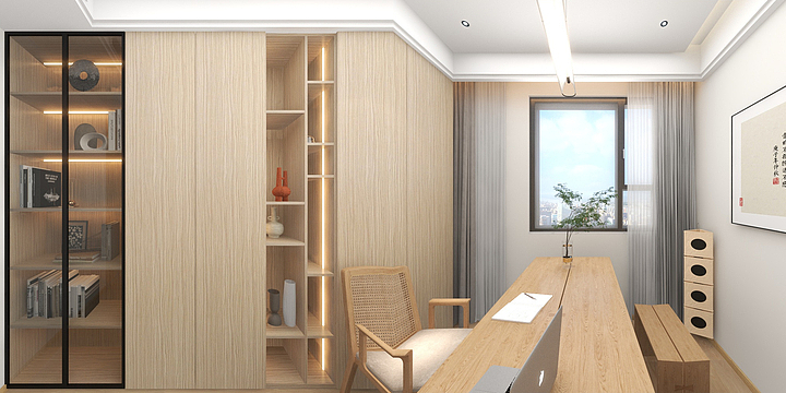 徐雀-新中式原木极简风-副本-装修设计方案