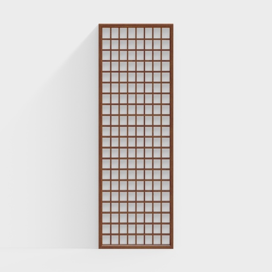 Japanese style log partition fence
