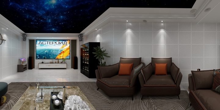 青岛大哲设计-影音室-装修设计方案