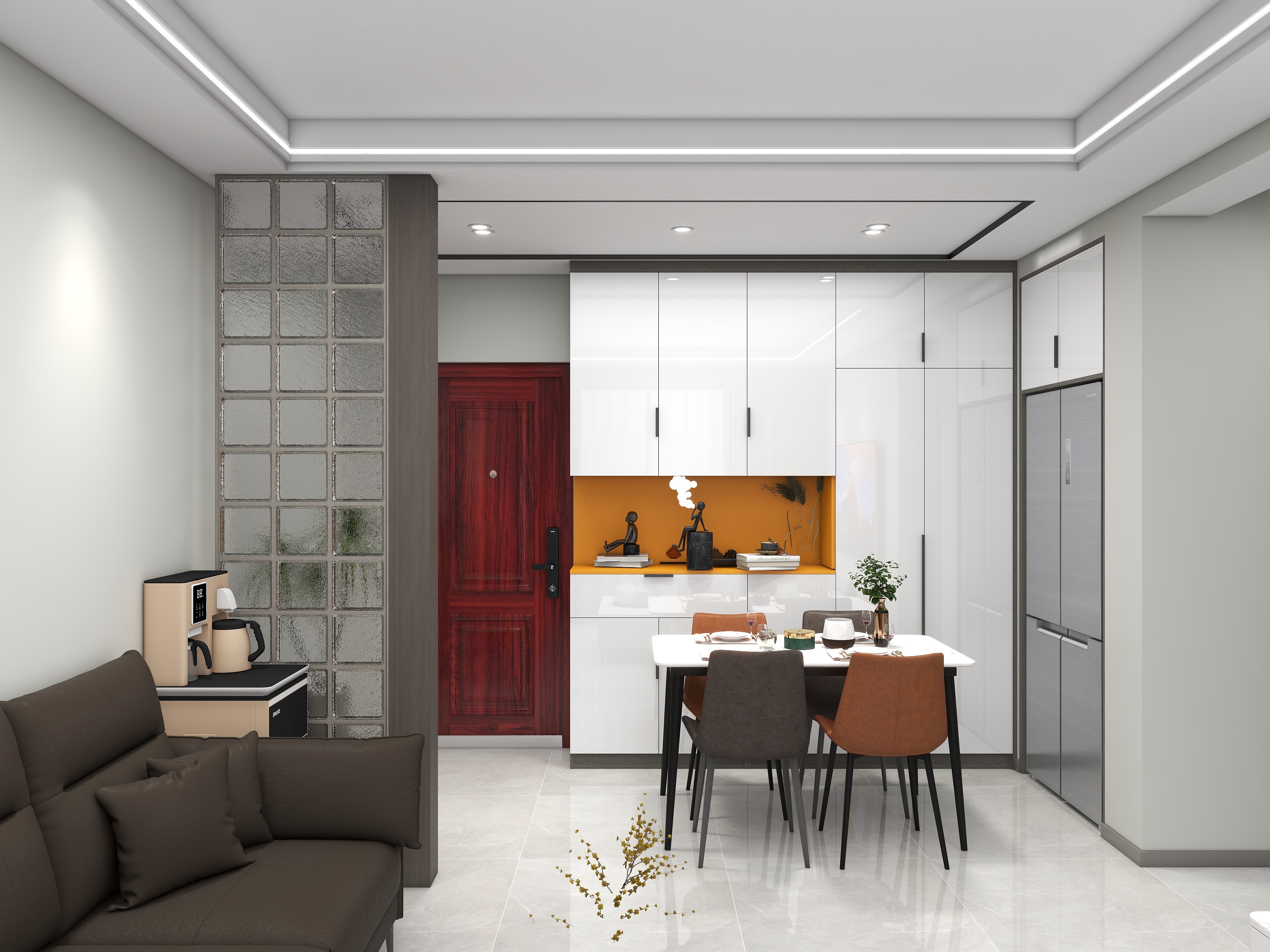 李佳浩16636150996-滨河城上城22-1-601建模-装修设计方案