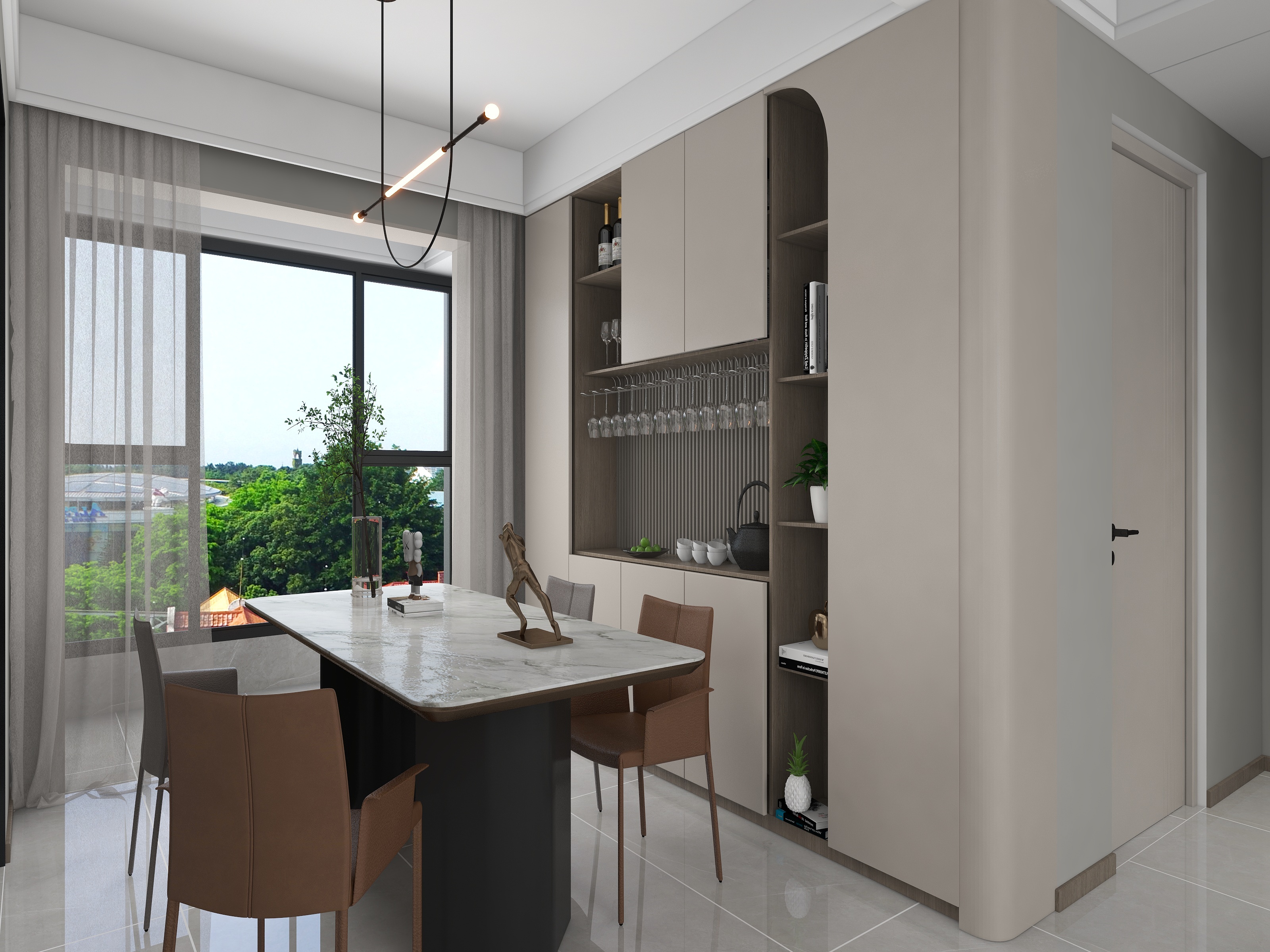 南阳装饰-101㎡3室-装修设计方案