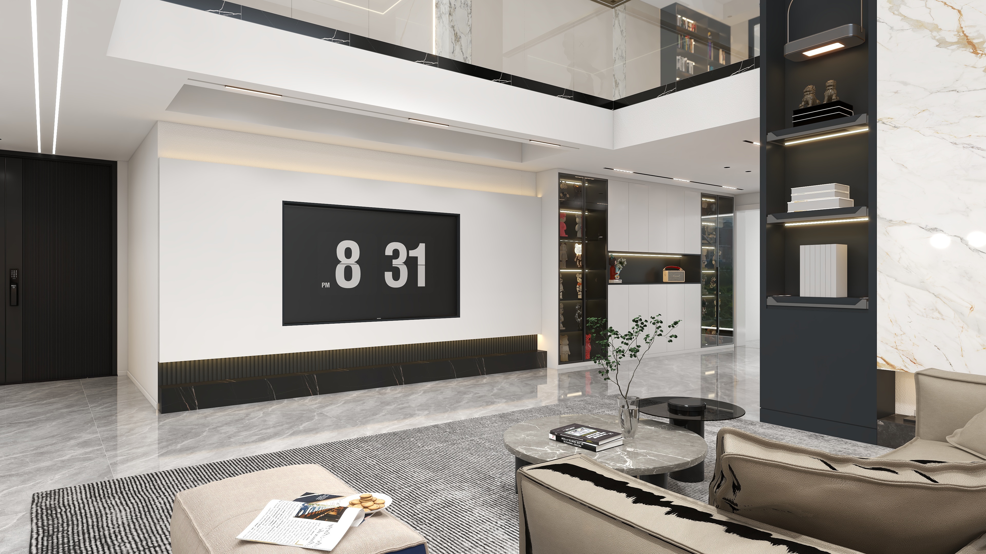 Вова...-新河头复式楼3室-装修设计方案