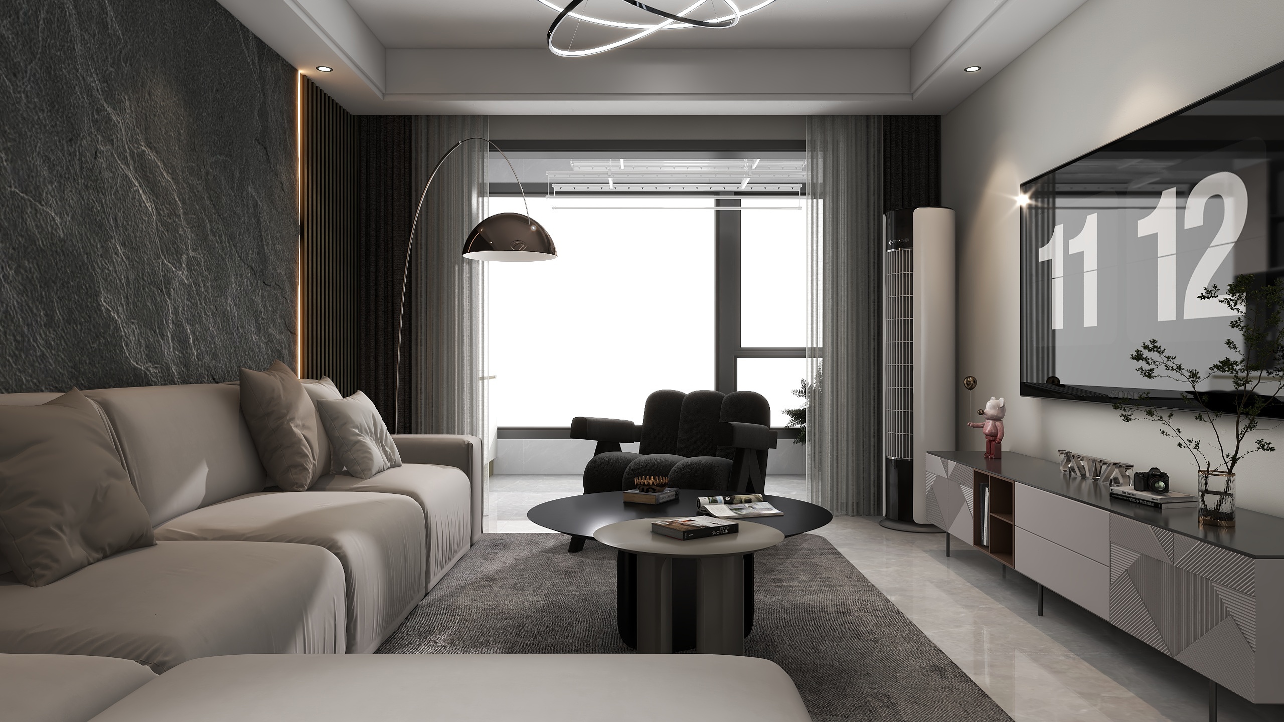 DESIGN王工-后现代简约风-装修设计方案