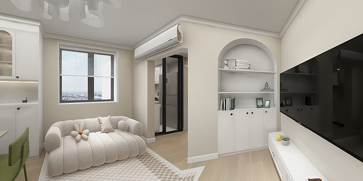 廿八WU-61㎡2室-装修设计方案