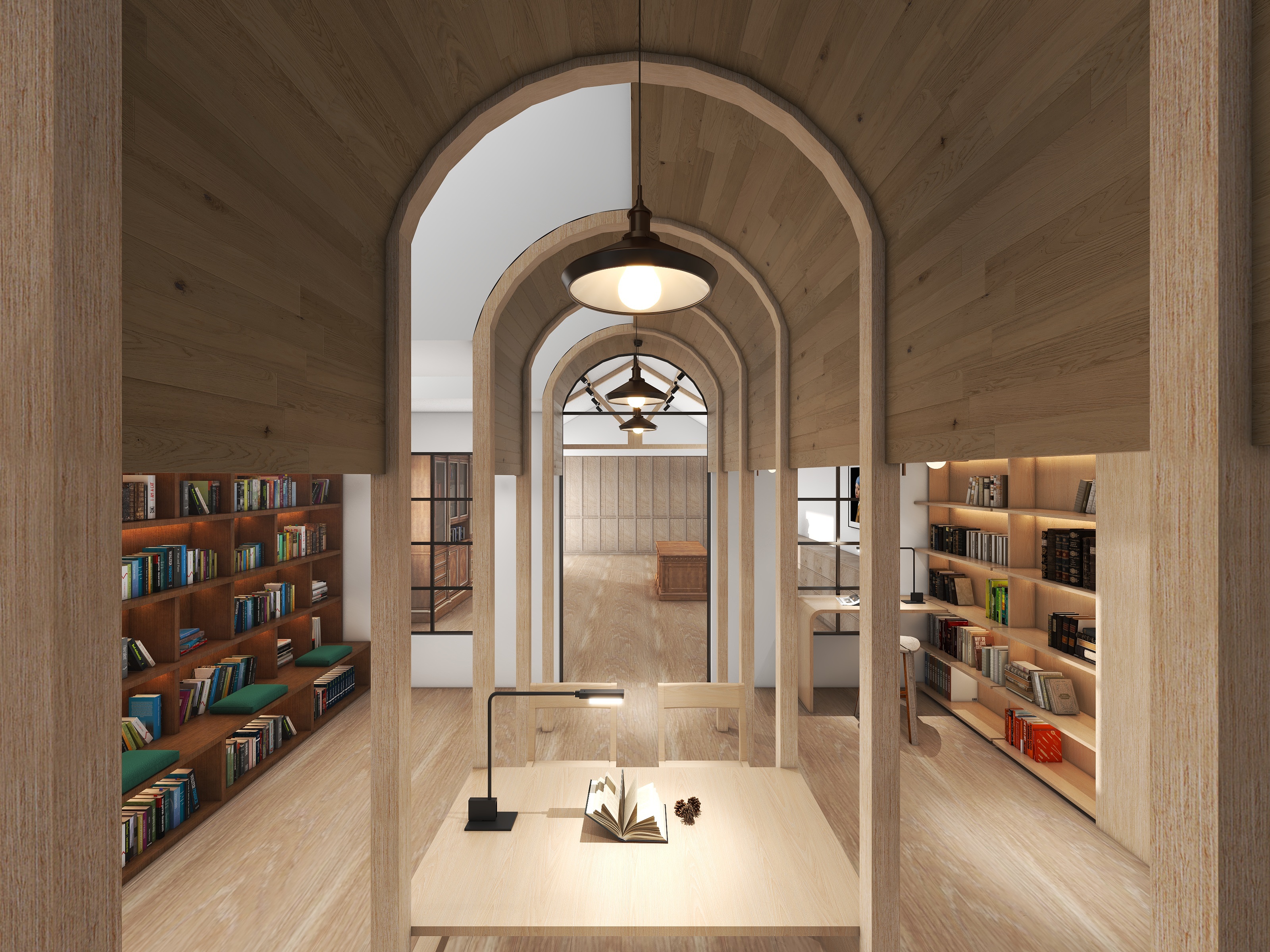 丨夏博文丨-一秋之隔87㎡-装修设计方案