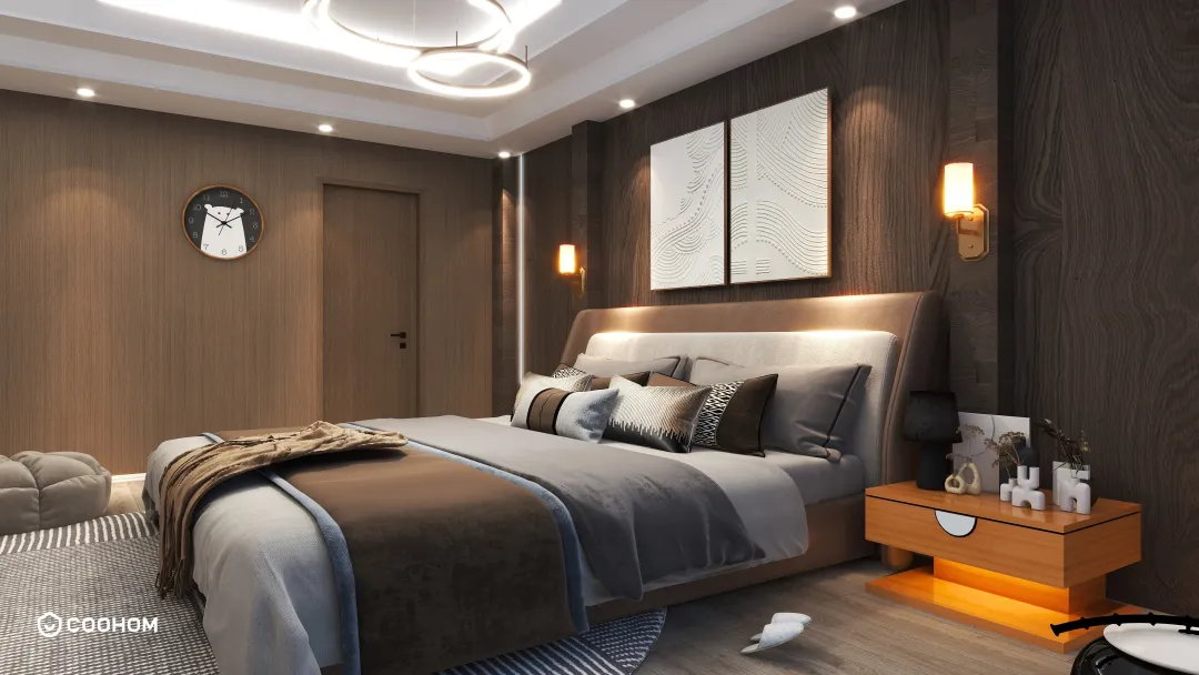 Cathryn. A的装修设计方案:Modern Bedroom Hotel