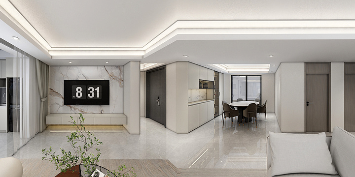 王梦迪迪-徐姐一龙润城44－1701（8.0）-装修设计方案