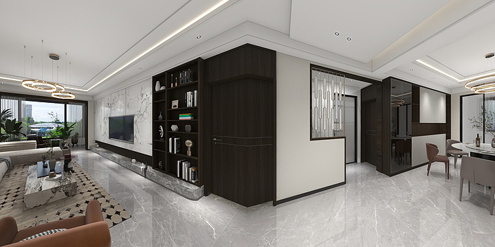 雅效设计工作室-河州云府-装修设计方案