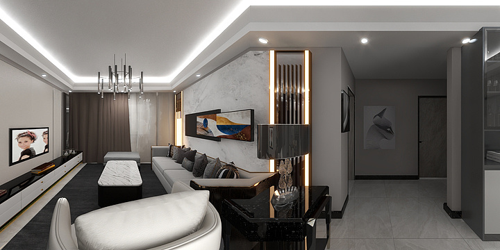 谷子同学-翡翠云城-装修设计方案