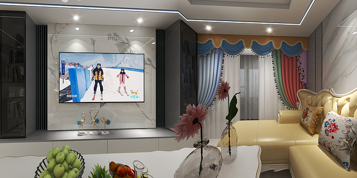 迪乐乐-郦城小区-装修设计方案