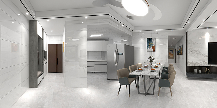 东来装饰风水设计崔光乾-大成懿景3-1902-装修设计方案