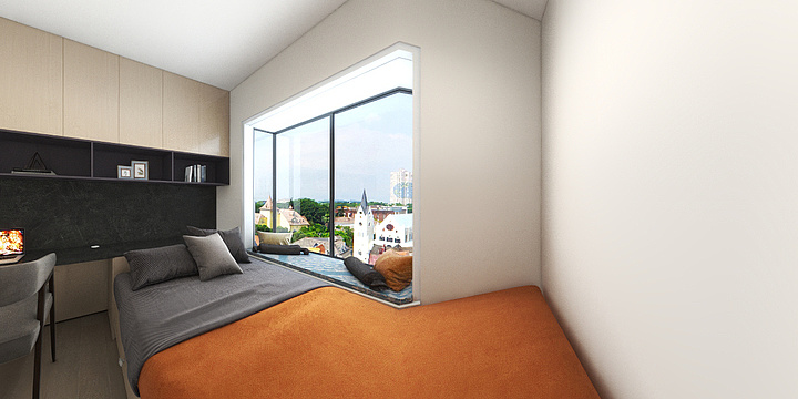 皇冠全案海口喜盈门店-定制专业等级考核户型-副本-装修设计方案