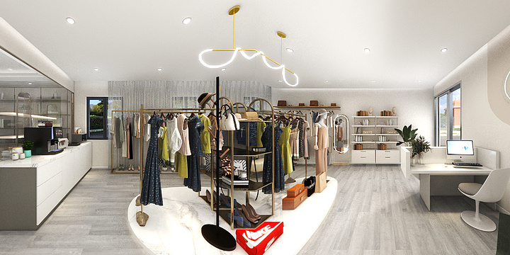 designer1000-服装店设计-装修设计方案