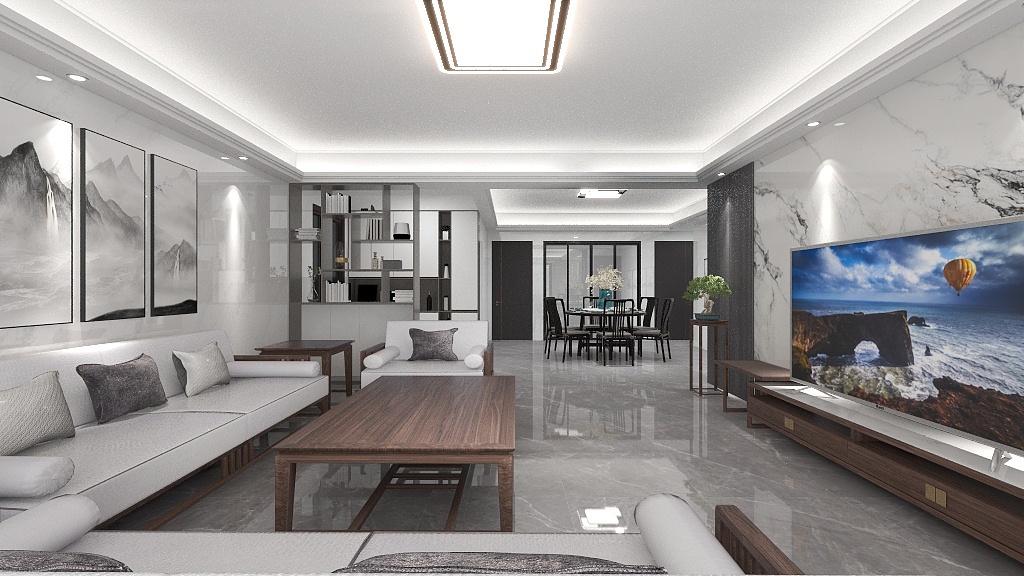 鸿佳室内装饰-阳光花园A03-装修设计方案