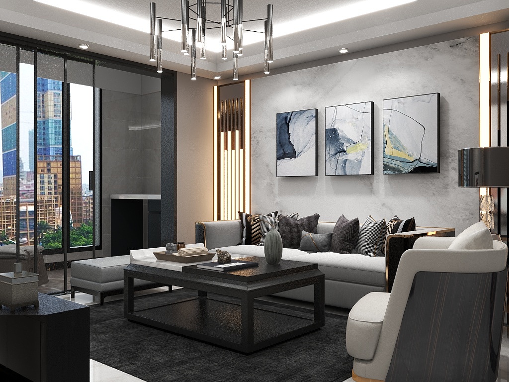 运城裴少-88平紧凑舒适-装修设计方案