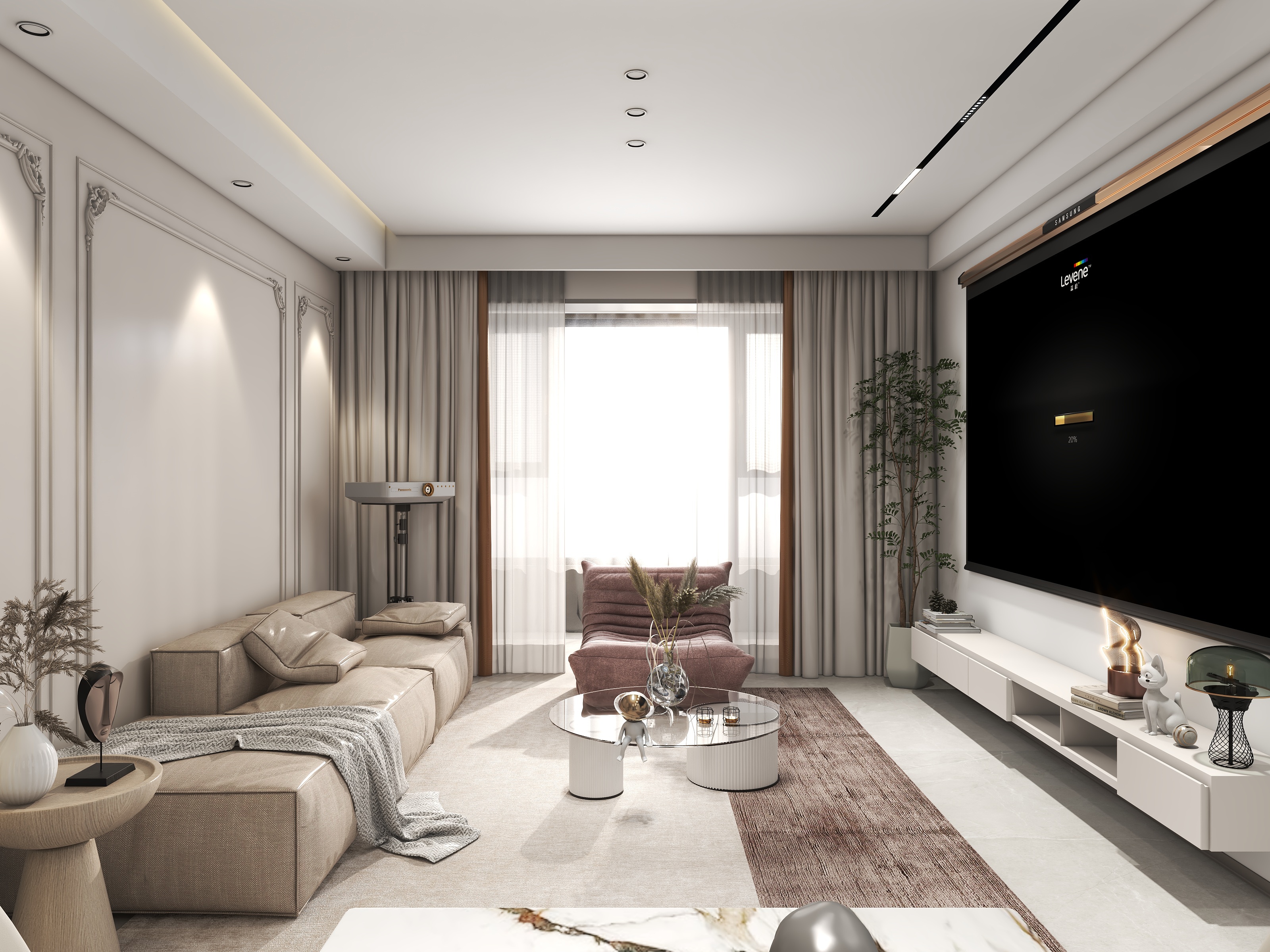 杨万理-101㎡3室-装修设计方案