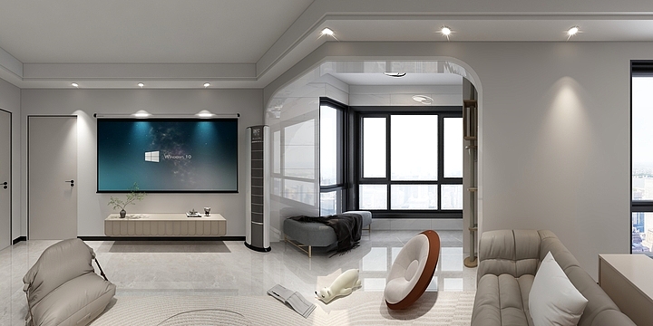 孙永-奶油简约-装修设计方案