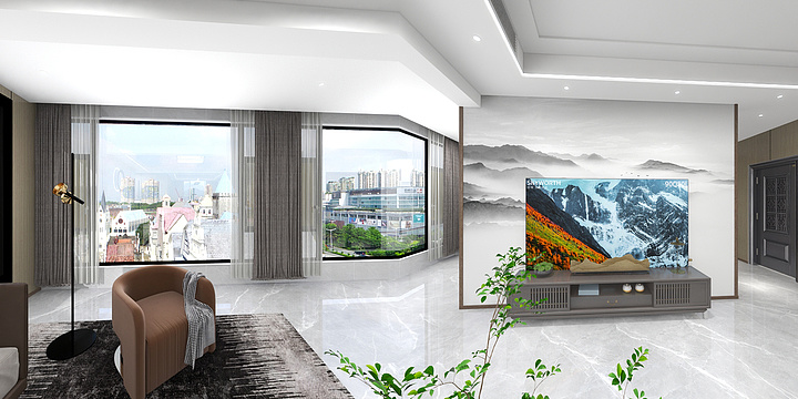 百乐家居设计王-浠水碧桂园八景台-装修设计方案